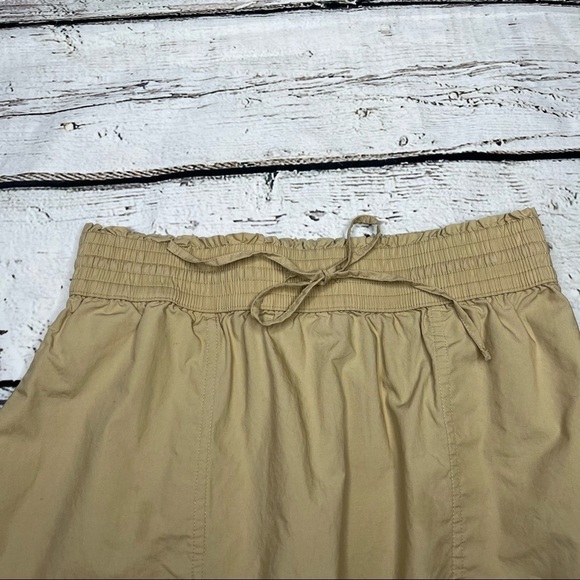 Gap Drawstring Khaki Skirt Size XS - Picture 4 of 7